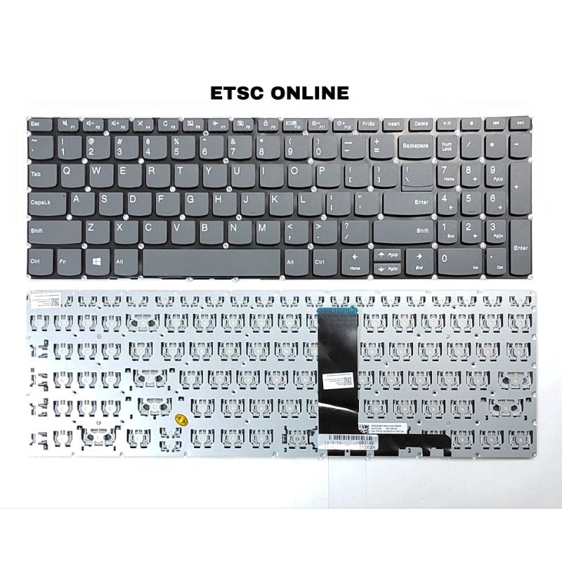 Keyboard For Lenovo Ideapad 3 5 15ada05 3 15are05 15iml05 15iil05 15igl05 Us Keyboard Shopee