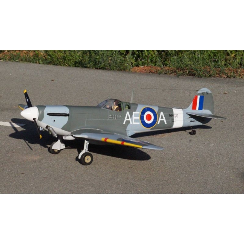 (Ready Stock) VQ Models Supermarine Spitfire 60.6" ARF Radio Control