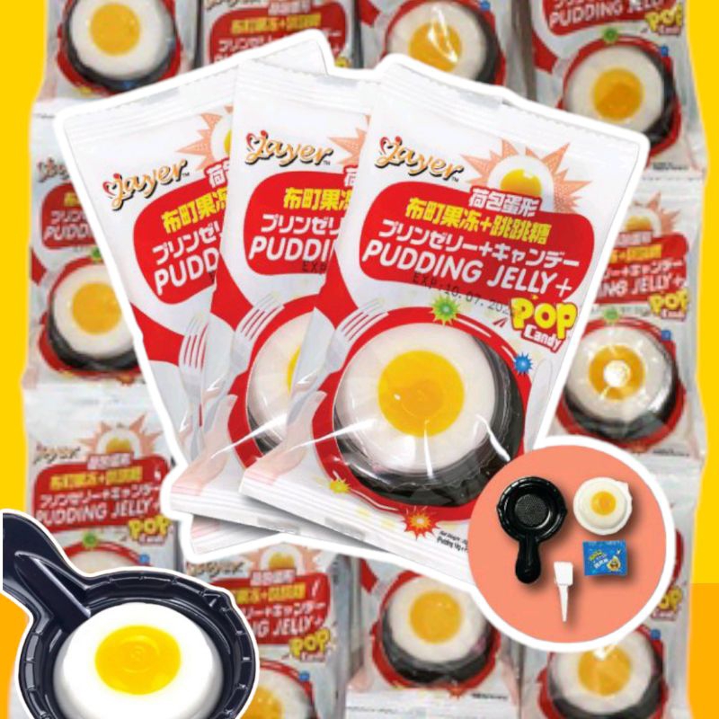 10pcs Jeli Puding Telur Ayam Viral Jayer Egg Pudding Jelly Shopee Malaysia