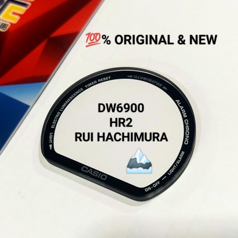 💯% ORIGINAL Casio Gshock Glass DW6900 RH2 DW6900RH2 Rui Hachimura 🏔️ ...