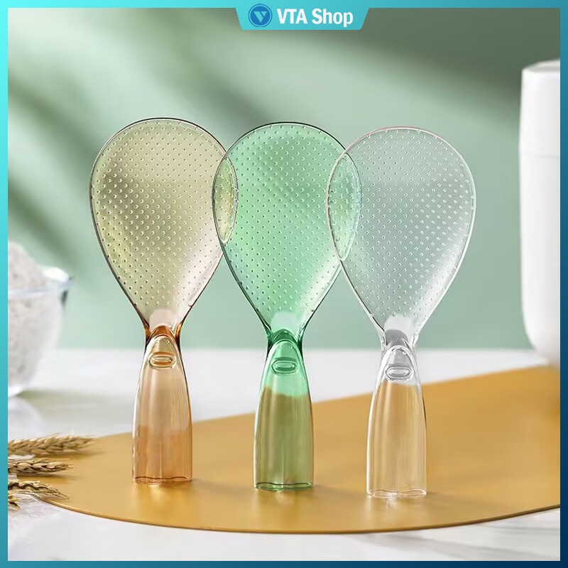[Vta Shop] Non-stick Rice Shovel Creative Cute Standing Rice Spoon ...