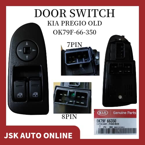 KIA PREGIO OLD MODEL SWITCH POWER WINDOW DRIVE SIDE ORIGINAL KIA OK79F ...