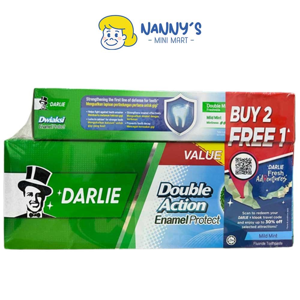 FREE Toothpaste】DARLIE Toothpaste Value Pack | Shopee Malaysia