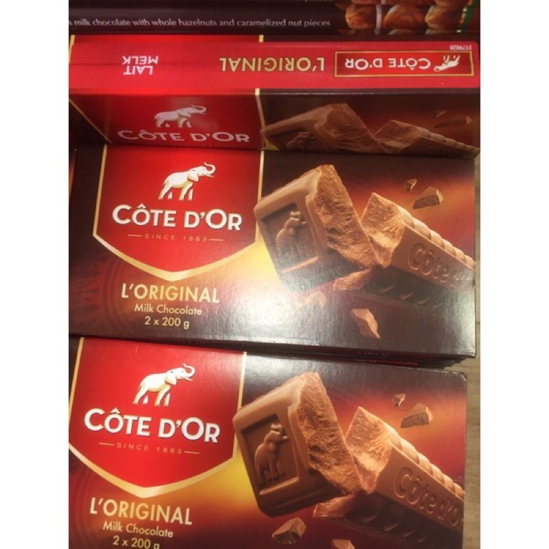  Cote d'Or Milk Chocolate 200 Gram Bar : Grocery