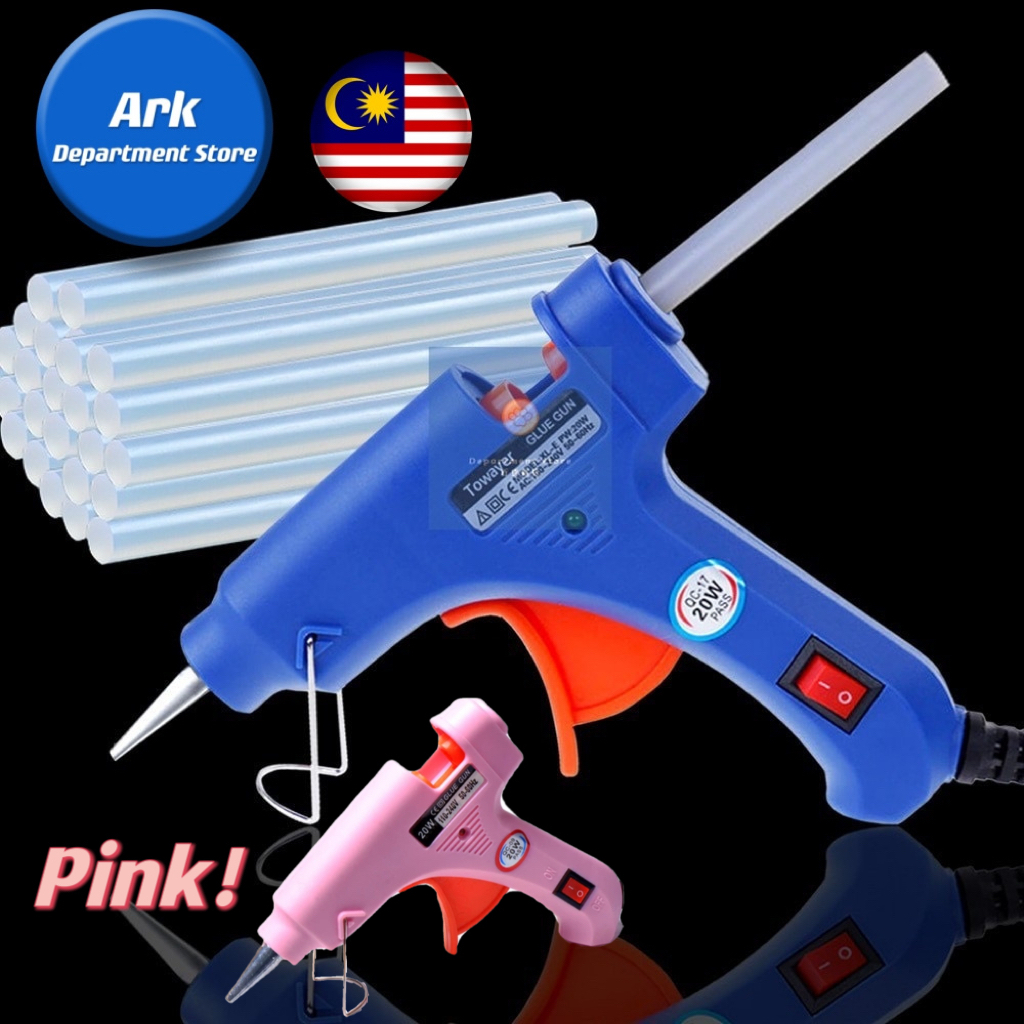 Ark Glue Gun Pistol Gam W Electric Hot Melt Glue Gun Pistol Gam Lebur Panas Elektrik