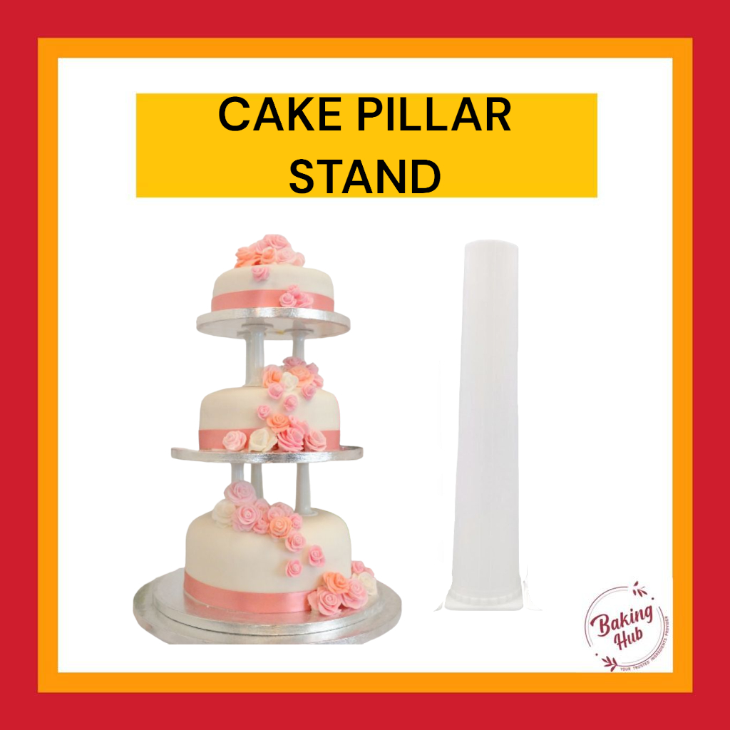 CAKE PILLAR STAND (WHITE) Shopee Malaysia