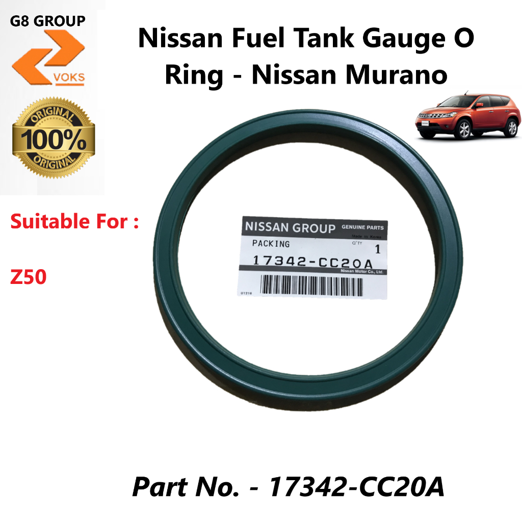 Nissan Fuel Tank Gauge O Ring Nissan Murano ( 17342CC20A ) Shopee