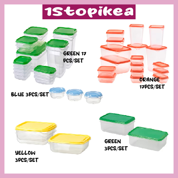 💥ORIGINAL💥 💜IKEA Tupperware Ikea Pruta Food Container / Food Storage