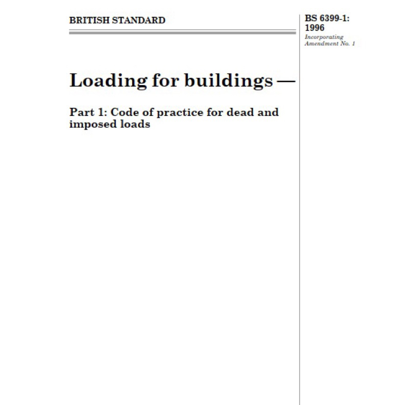 Loading for buildings Code of Practice for Dead,Imposed & Wind Loads ...