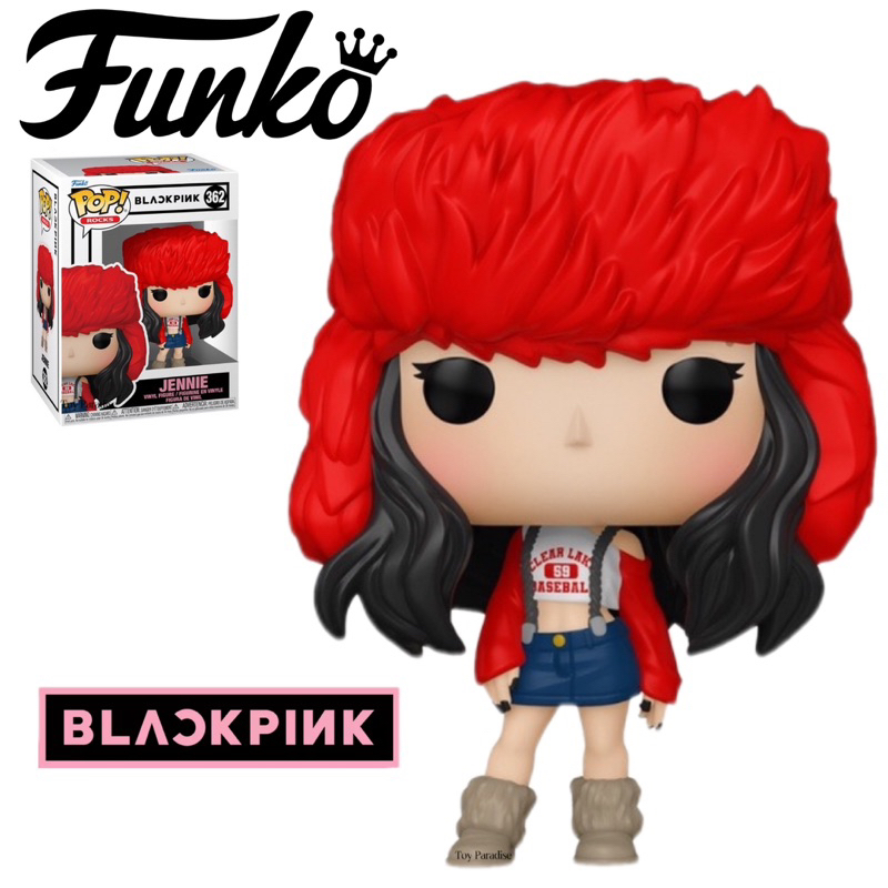 Original Funko Pop Vinyl Figure Jennie No 362 Rocks Blackpink K Pop