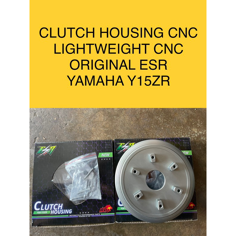 Y15ZR CLUTCH HOUSING RACING CNC LIGHTWEIGHT ORIGINAL 100 ESR FOR Y15ZR