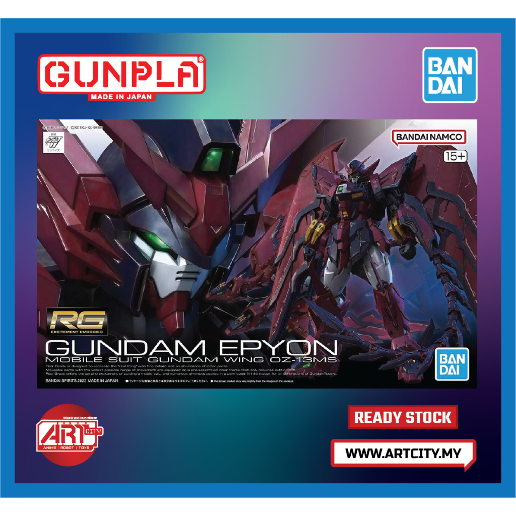 (READY STOCK) Bandai RG - Gundam Epyon - Mobile Suit Gundam Wing - 1/ ...