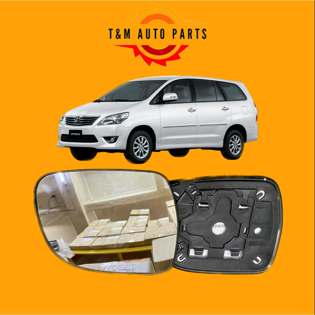 ORIGINAL TOYOTA INNOVA 20052014 YEAR SIDE MIRROR GLASS Shopee Malaysia