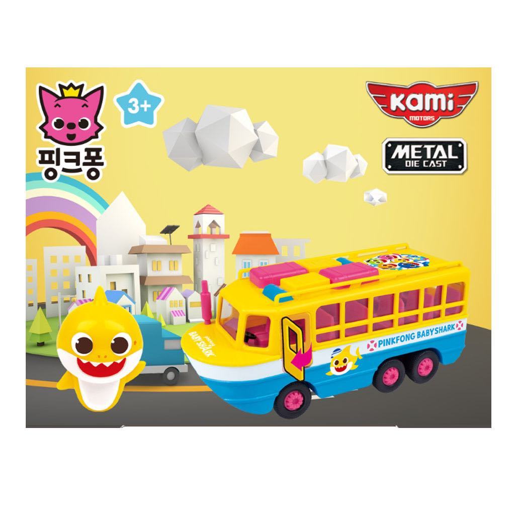 PINKFONG Baby Shark Amphibious Vehicle Mini Car Baby Shark Figure Baby