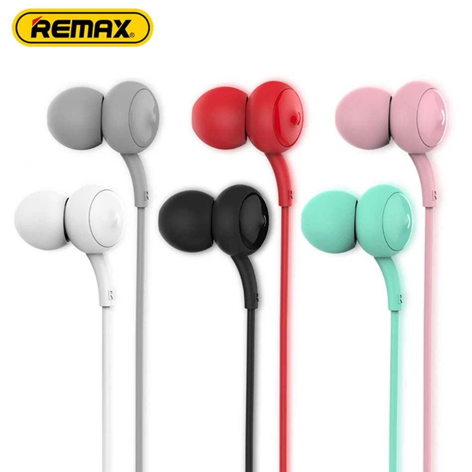 REMAX Earphone Bass Earphone Remax In Ear Earphone With Mic Wired ...