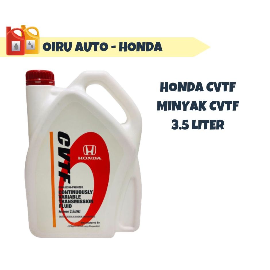 Honda CVTF 3.5L Continuously Variable Transmission Gearbox Oil