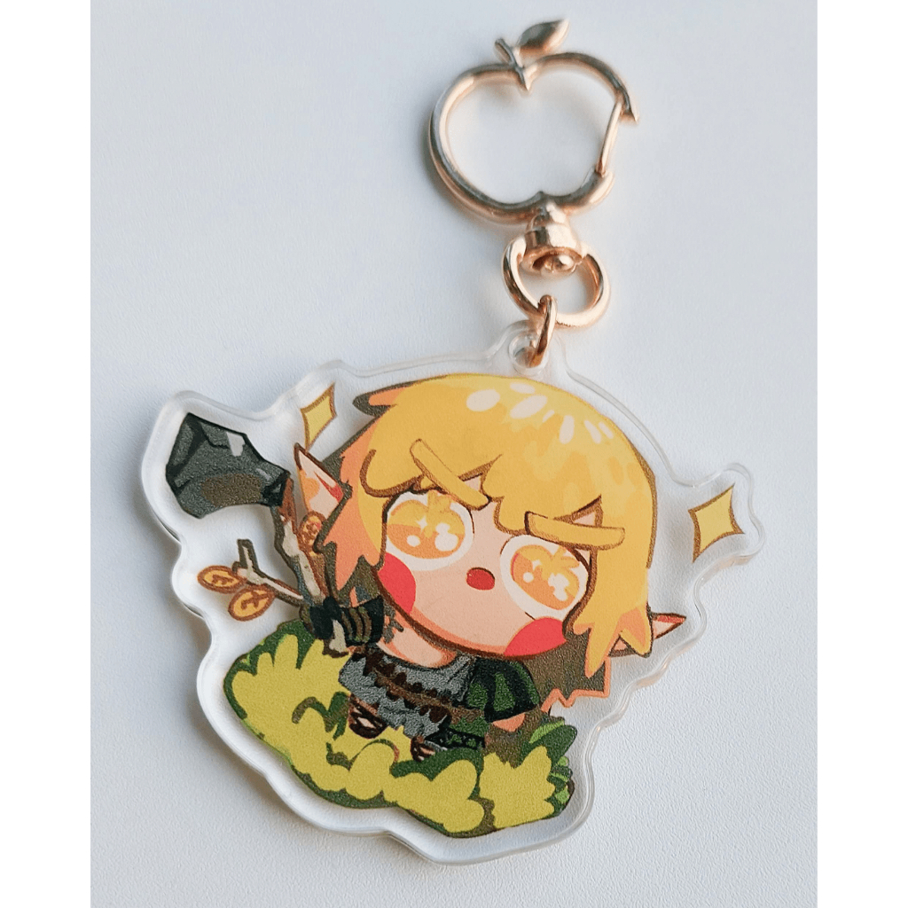 ZELDA TOTK Golden apple Link Keychain | Shopee Malaysia