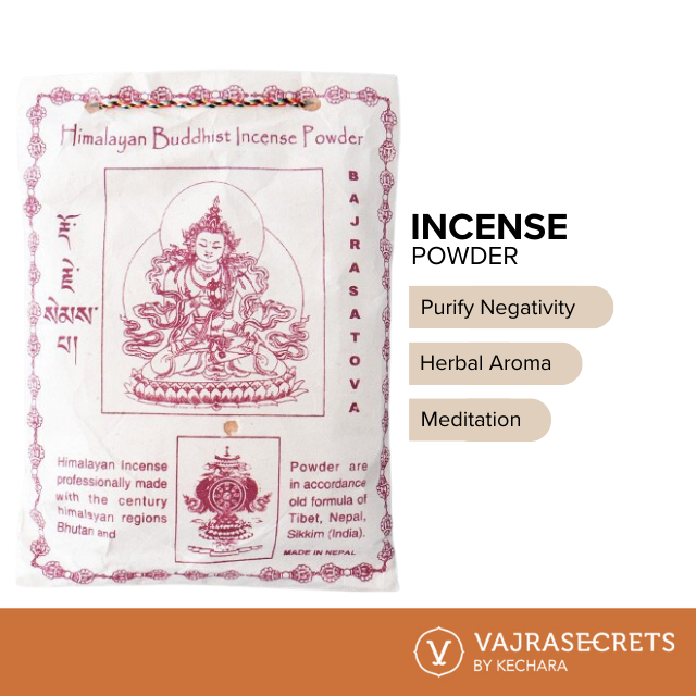 Vajrasattva Himalayan Buddhist Incense Powder (Meditation) | Shopee ...