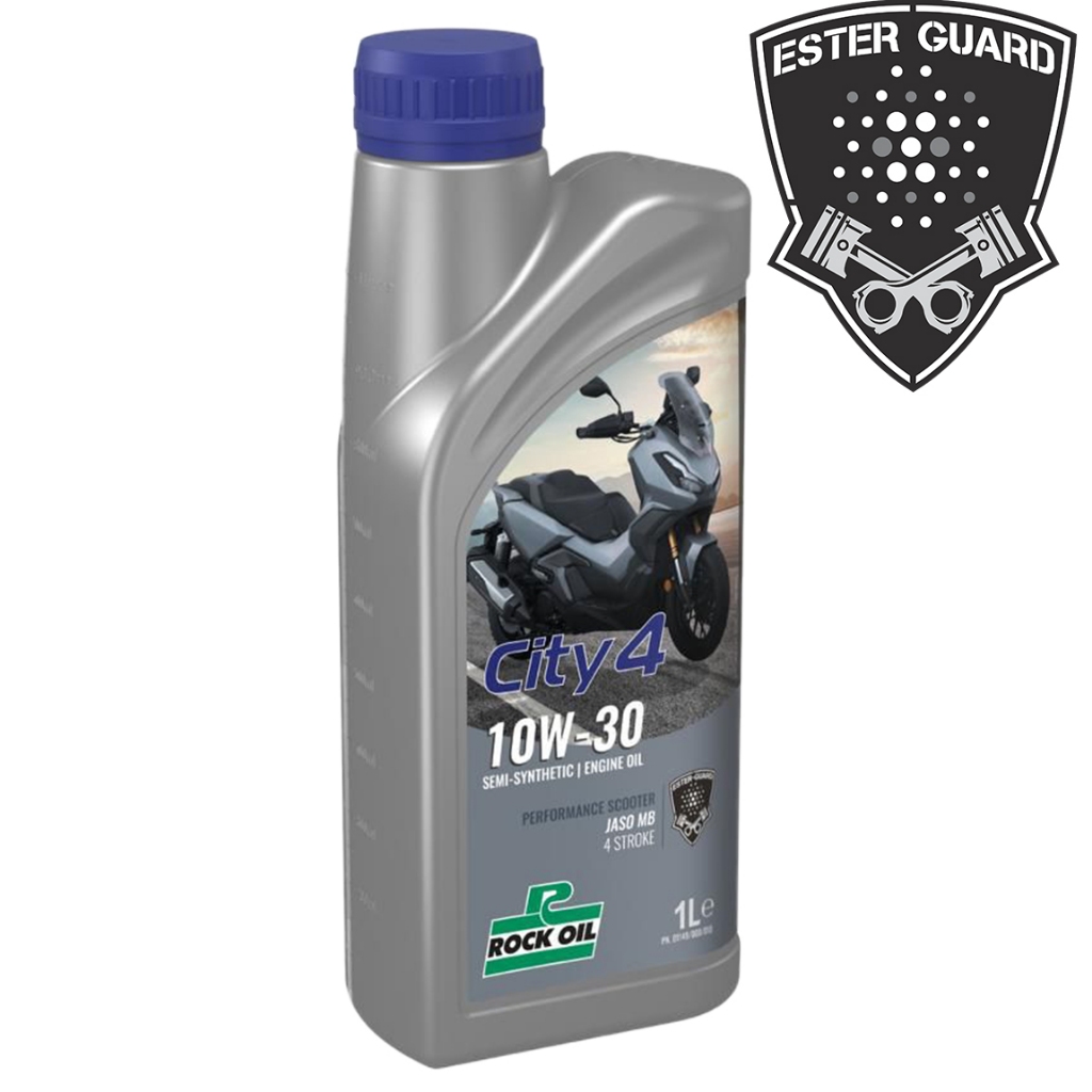 Rock Oil City 4 10W30 (1L) (Semi-Synthetic) (Ester-Guard) | Shopee Malaysia