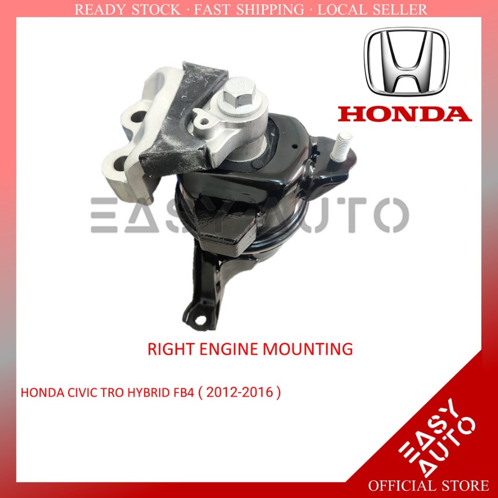HONDA CIVIC TRO HYBRID FB4 - 50820-TR2-A92 RIGHT TIMING ENGINE MOUNTING ...