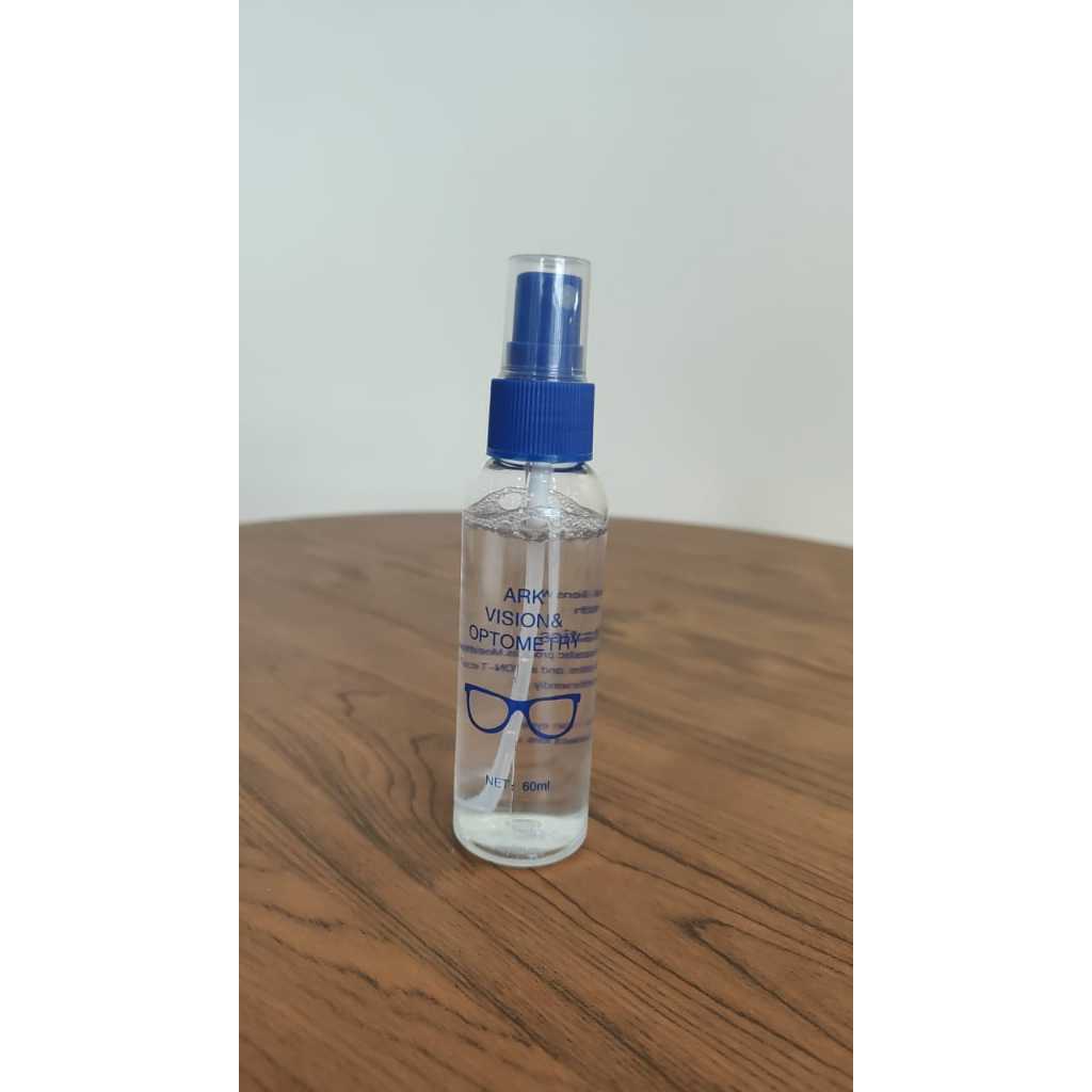 Spectacle lens cleaning spray casa spray 60ml, come with individual