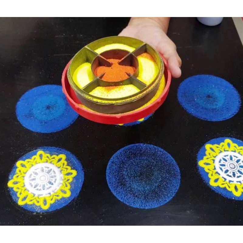 Rangoli Magic Box Set (4 & 8 Inches) | Shopee Malaysia