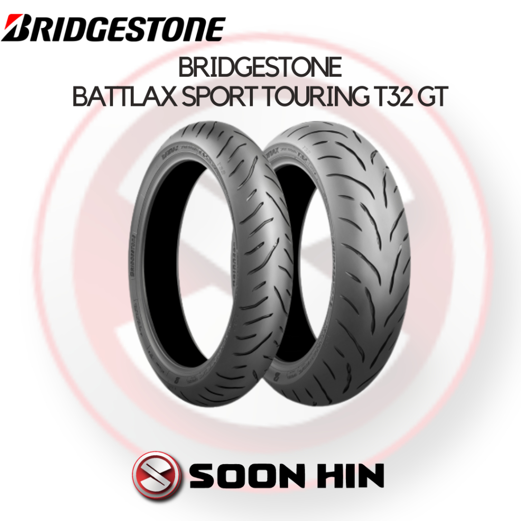 Pneu Moto Bridgestone T32F GT - 120/70ZR17 (58W) - Pneu été - Pour Sportives Et Roadsters - 14