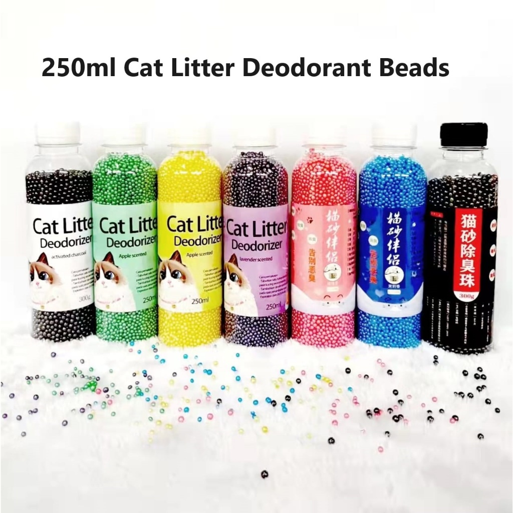 Pet Cat Litter Deodorant Beads/ Cat Toilet Deodorizer / Penghilang Bau