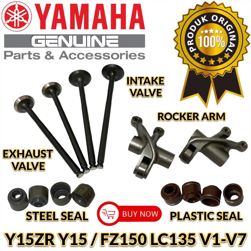 🔥100% ORIGINAL YAMAHA Y15ZR Y15 LC135 V1-V7 FZ150 ROCKER ARM VALVE SEAL ...