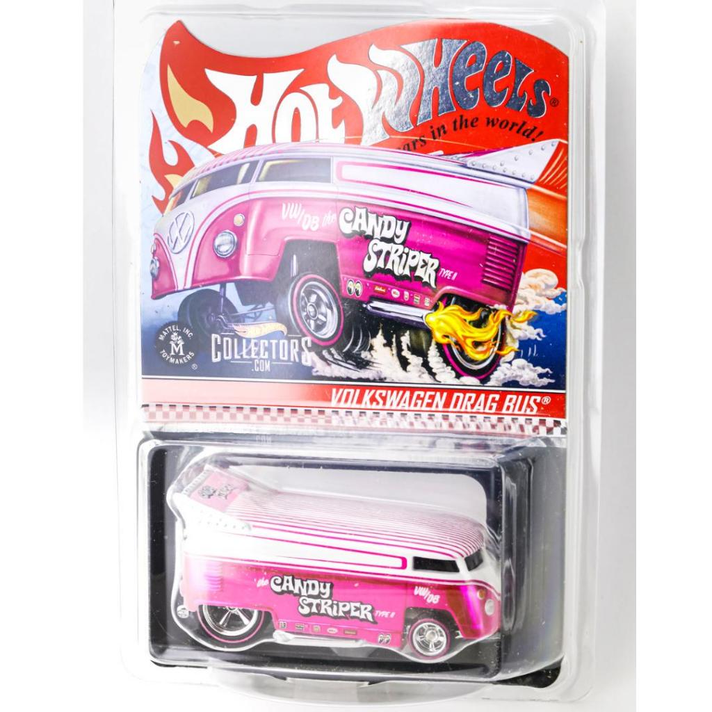 Hot Wheels VW DRAG BUS Candy Striper HWC RLC Shopee Malaysia