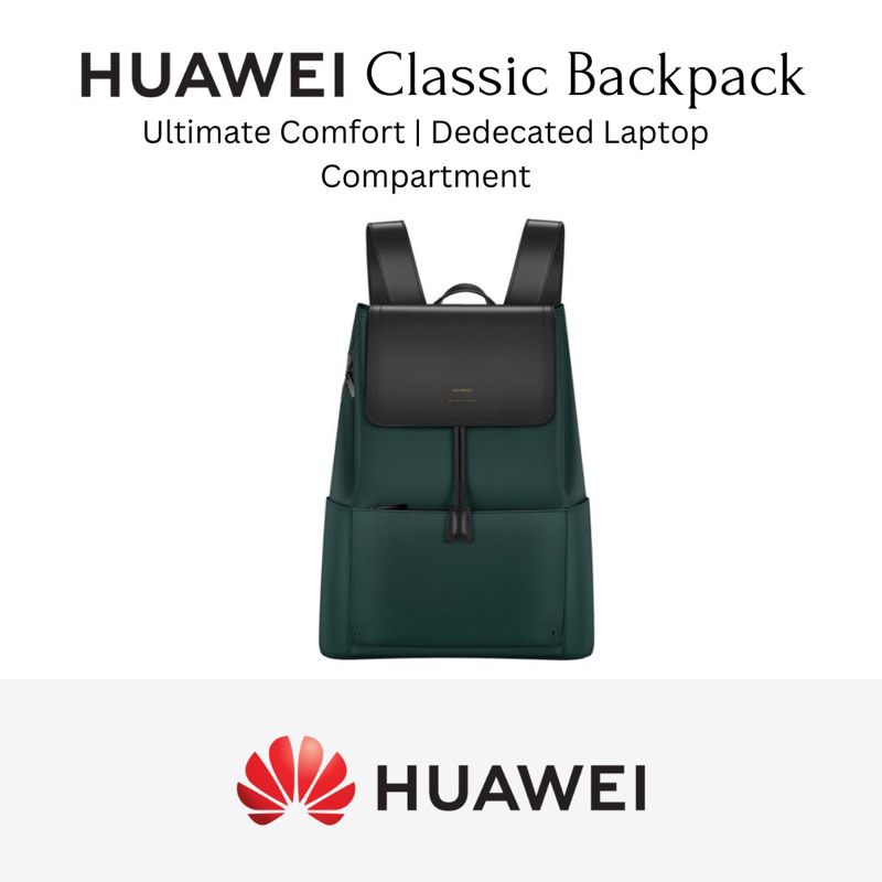 🚚READY STOCK🚚 Huawei Classic Rucksack CD62 Backpack | | Forest Green ...