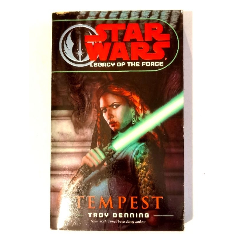 Star wars Legacy of the force Tempest Book By Troy Denning | Shopee ...