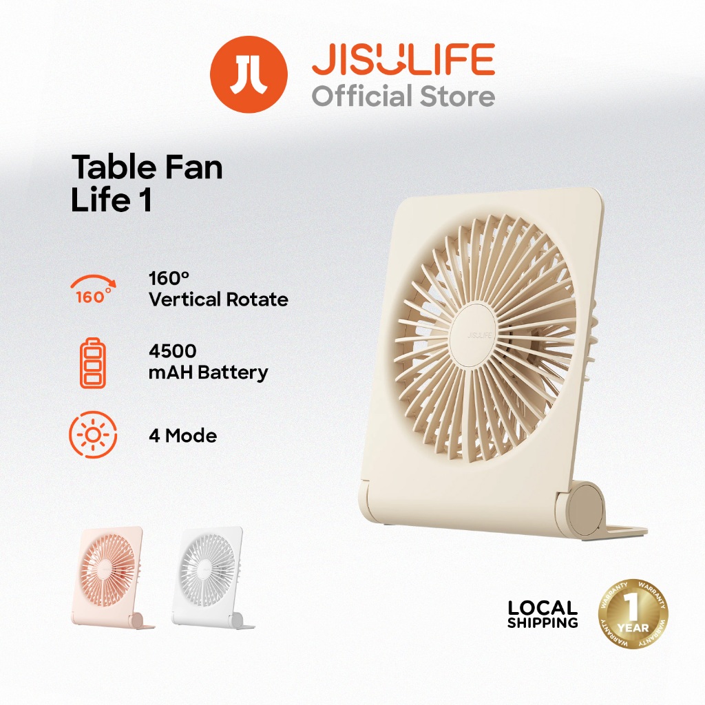 JISULIFE Life 1 USB Table Fan FA28 FA28A | Shopee Malaysia