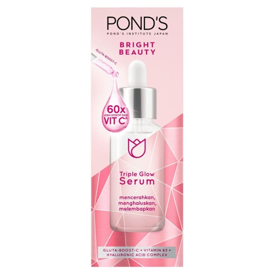 Ponds (Pond's) Beauty Bright Triple Glow Power Serum 30g | Shopee Malaysia