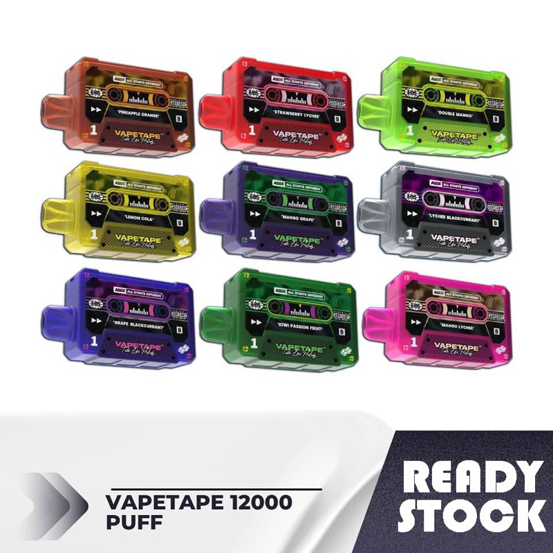 44 VAPETAPE 12000PUFF 💥 NEW LINEUP 💥 Shopee Malaysia