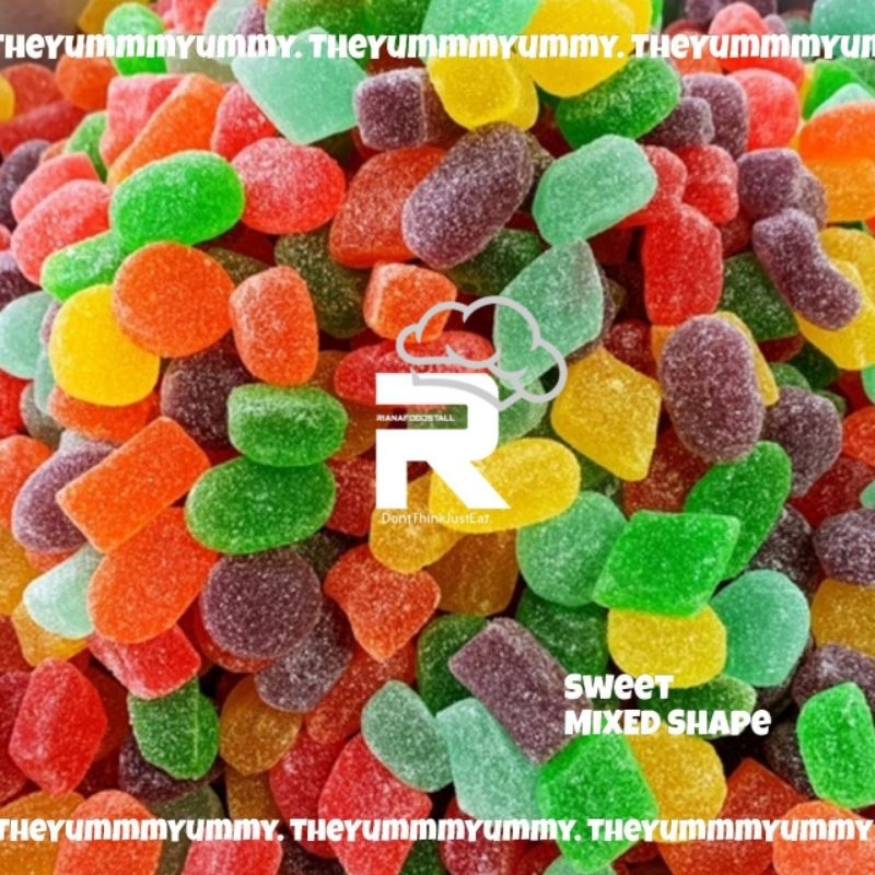 GUMMY SWEET SOUR CANDY /GUMMY MASAM MANIS (50g) | Shopee Malaysia