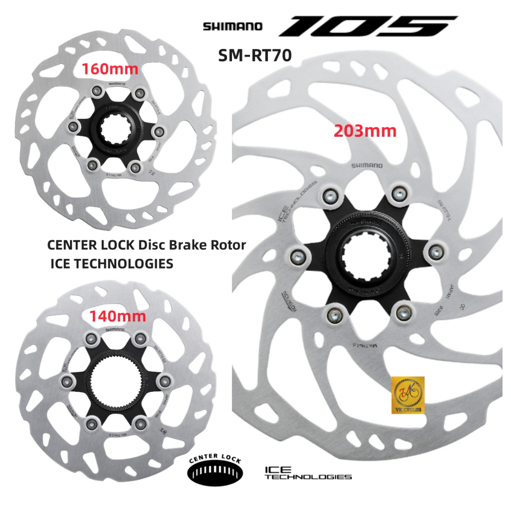 Shimano 105 disc clearance rotor