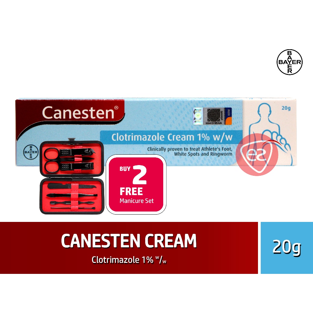 Canesten Clotrimazole 1 w w Cream 5g 20g Canesten V Cream 10g MAL14015020XCRZ Shopee Malaysia