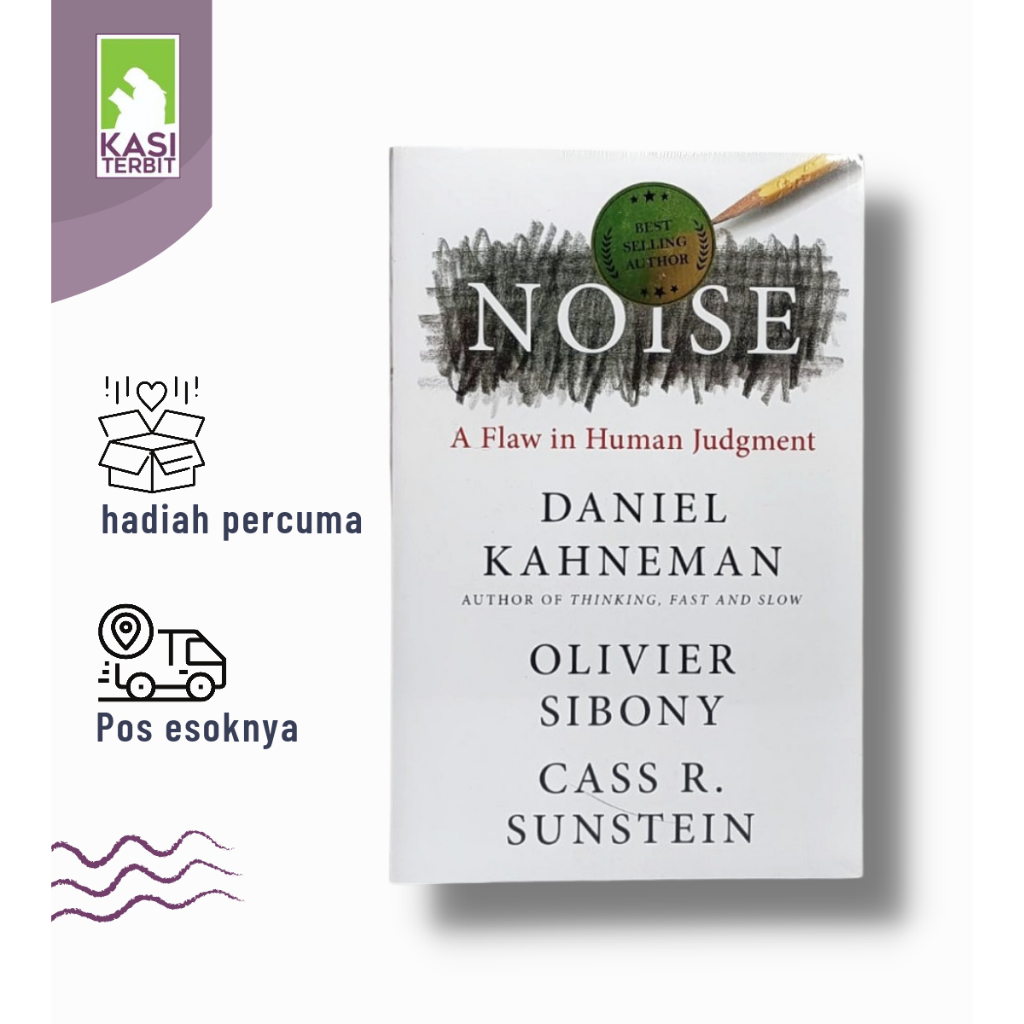 Noise A Flaw In Human Judgement Daniel Kahneman Psychology Shopee Malaysia