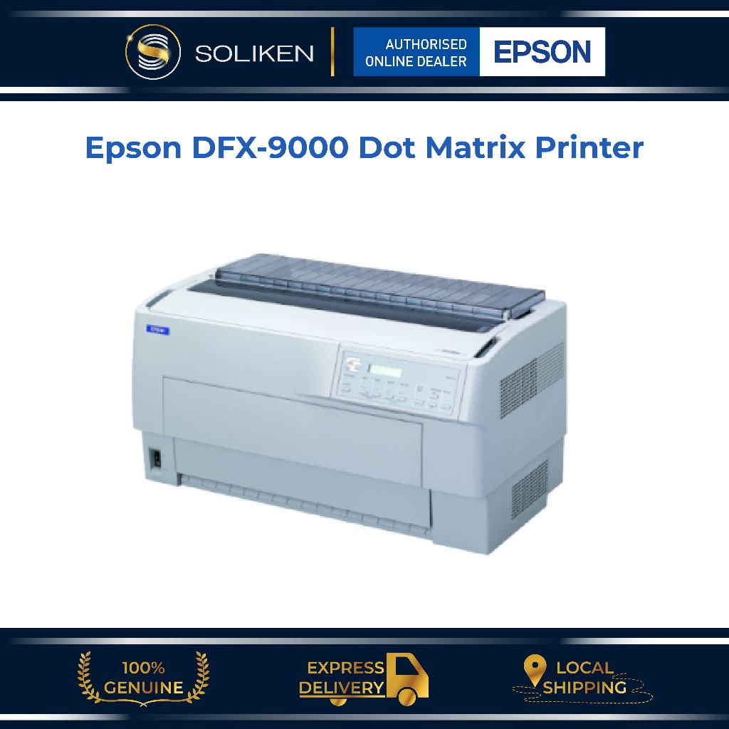 Epson Dfx 9000 Dot Matrix Printer Shopee Malaysia 