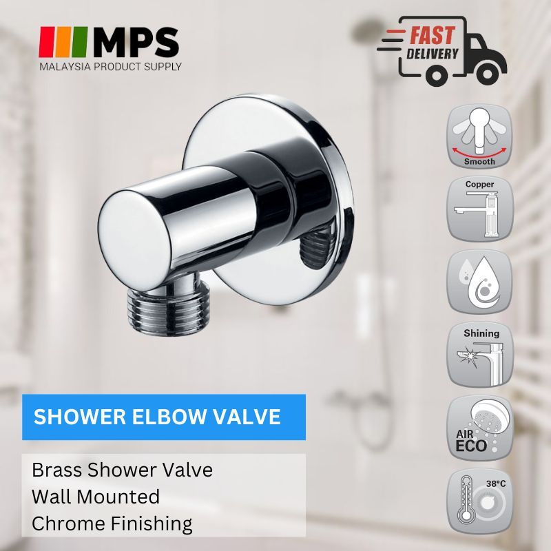 EURO BRASS WALL SHOWER ELBOW / WALLMOUNT SHOWER ELBOW (ROUND) Shopee Malaysia