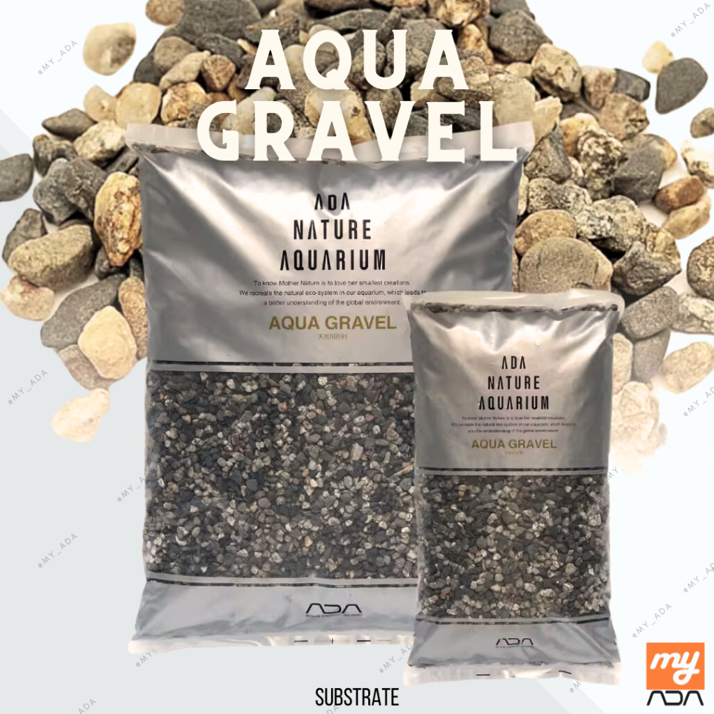 ADA Aqua Gravel Decoration Gravel for Aquarium 2KG Aquascaping Stone