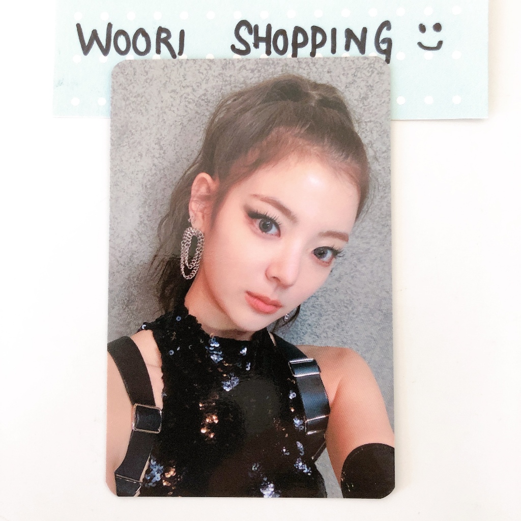 ITZY Mafia Guess Who Album Yizhiyu Withfans Official POB Photocard