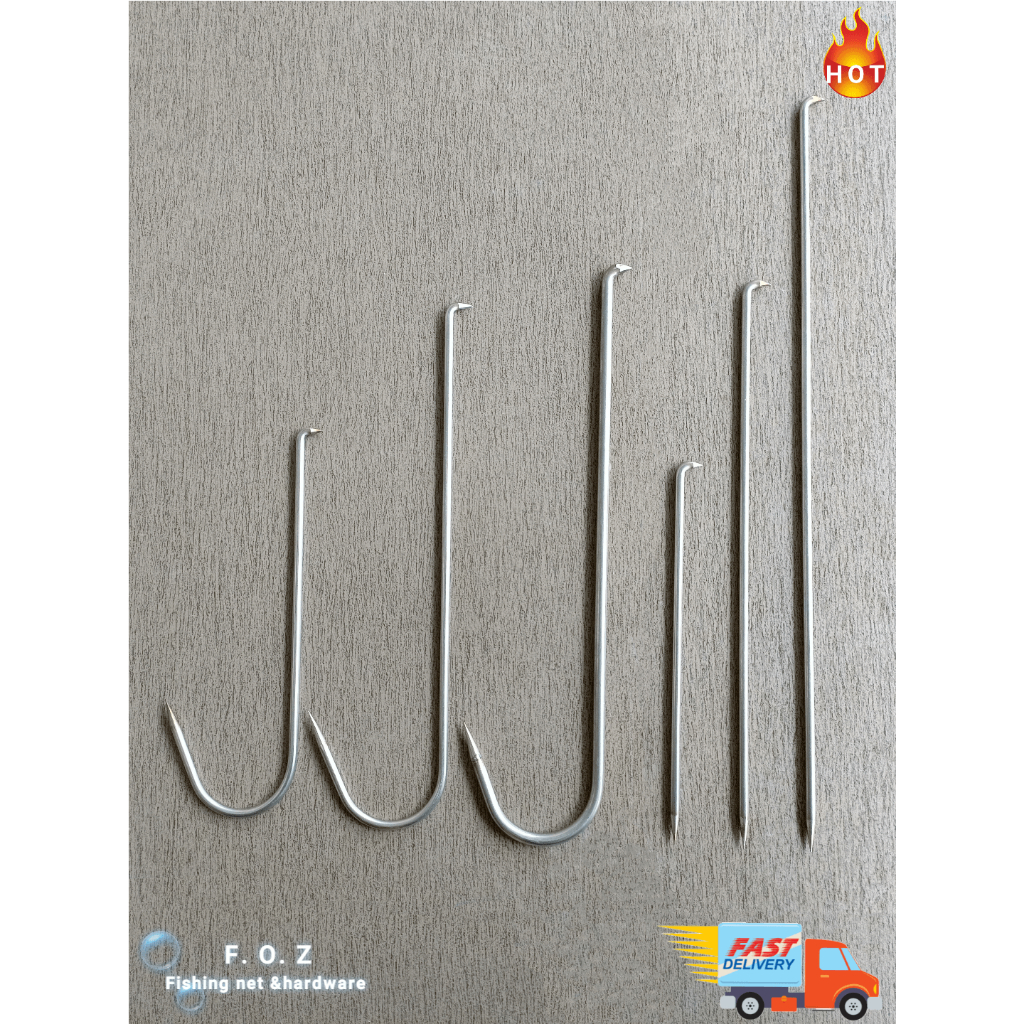 Lucky Joes 12/0 Stainless Steel Big Game Fish Hooks – 11 7691S Model