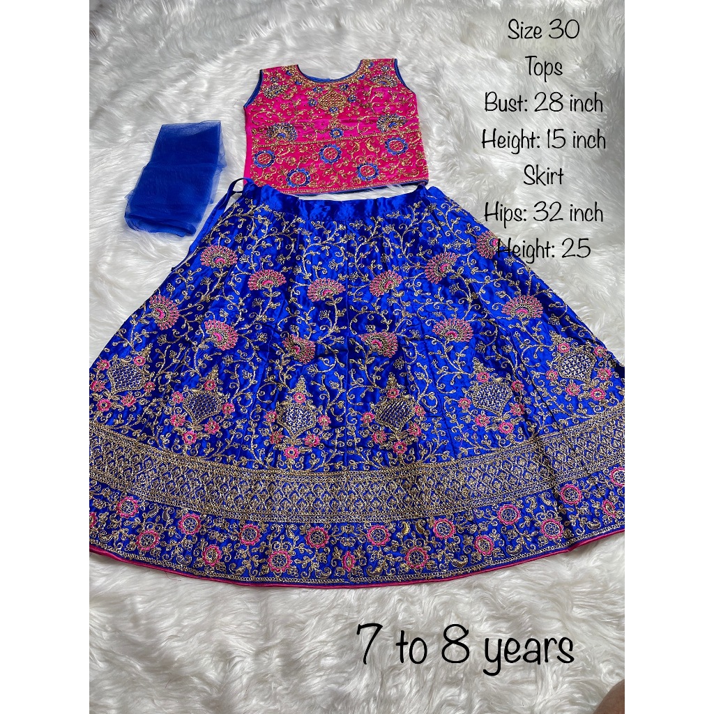 7 years baby on sale lehenga