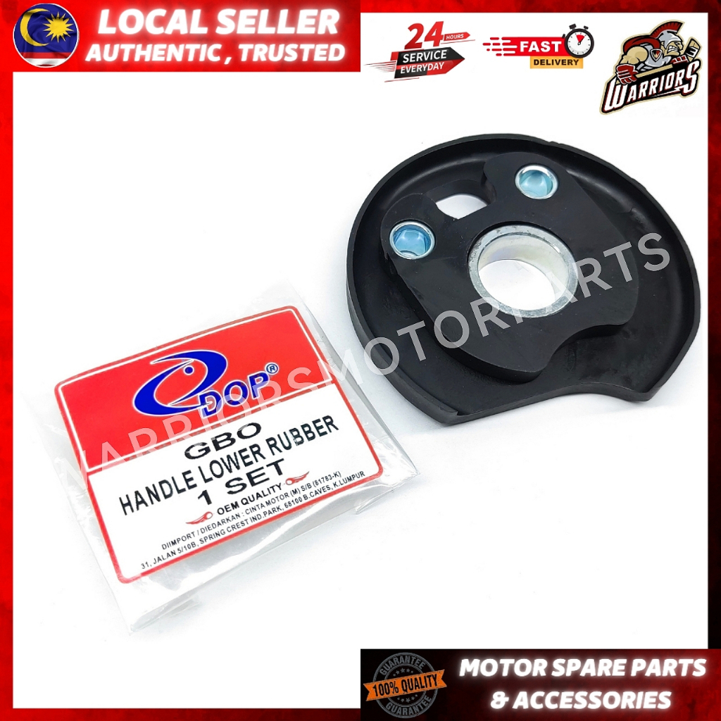 HONDA GBO/GBOJ/GBO-J HANDLE LOWER RUBBER HANDLE DAMPER STEERING WITH ...