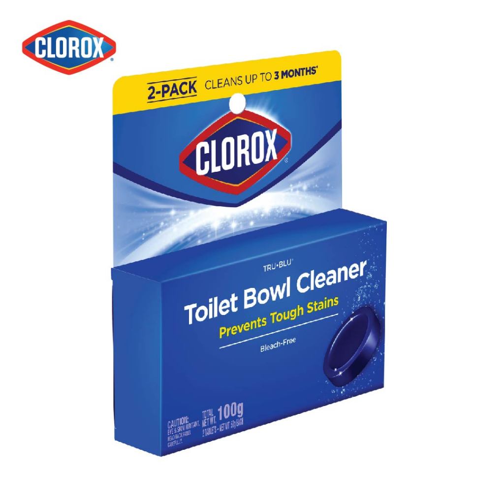 Clorox Toilet Bowl Cleaner Trublu Drops 50G X 2 Shopee Malaysia