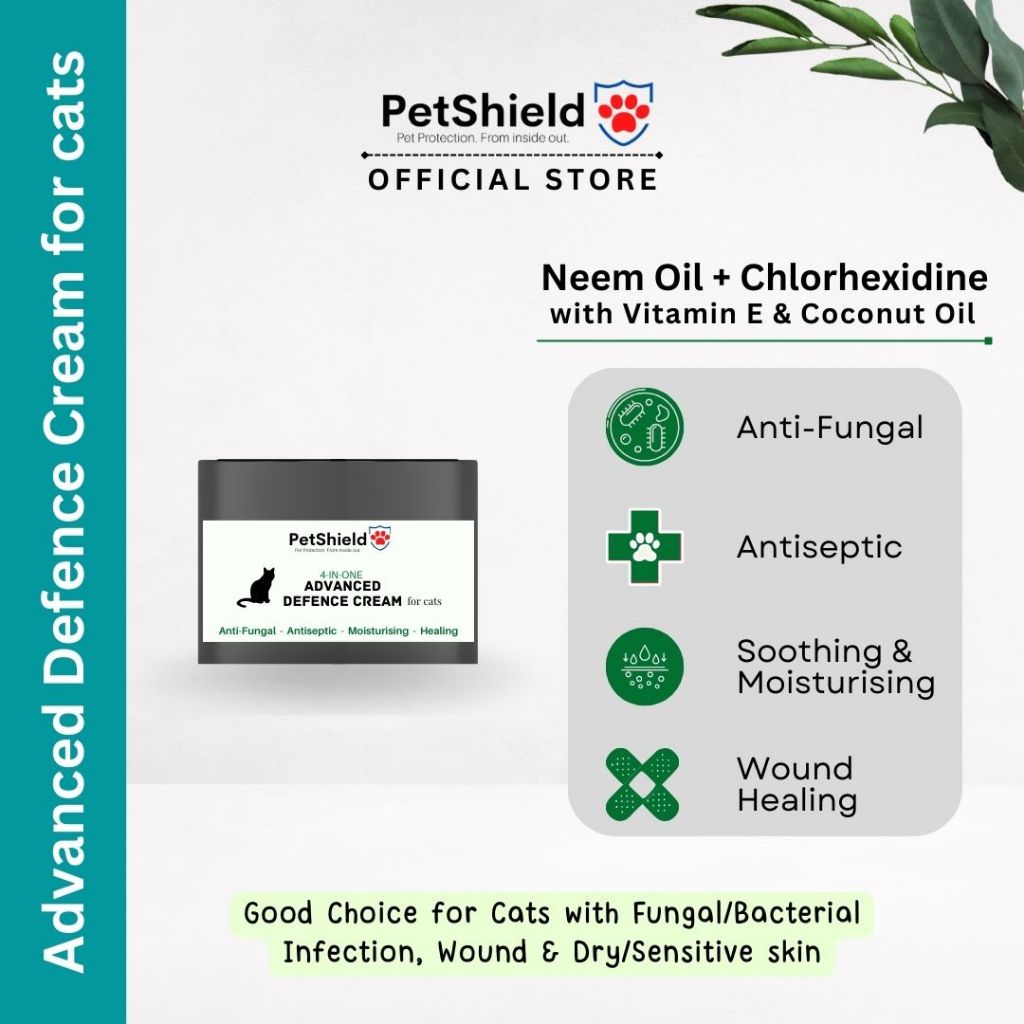 PetShield Advanced Defence Cream for cats 25g/Antiseptik Krim Kucing