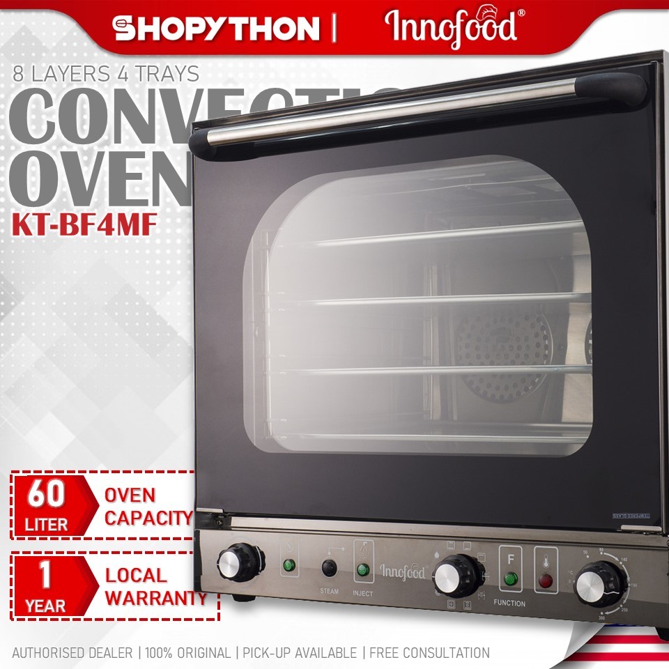 INNOFOOD Convection Oven KTBF4MF (60L/2670w) Multi Function Top Bottom
