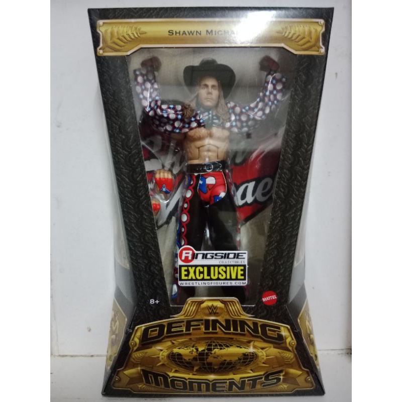 Mattel WWE Defining Moments Shawn Michaels Wrestling Action Figure